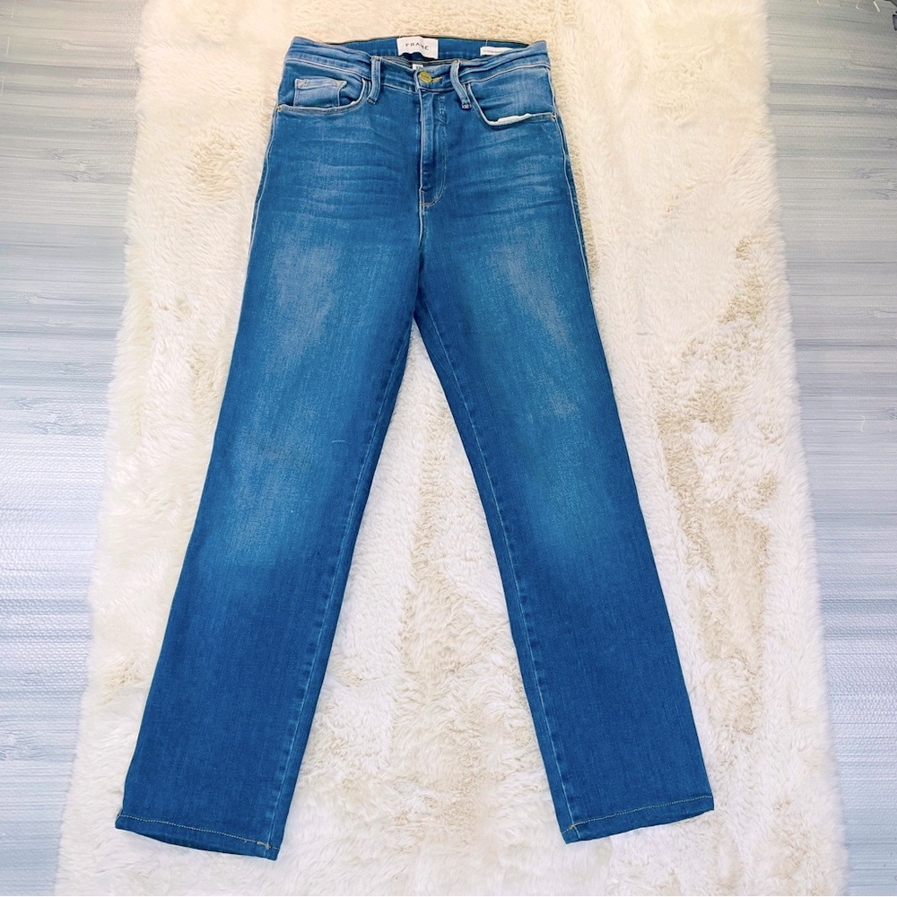 Frame jeans size 27  woman’s - Le sylvie slender straight 

Length 36
Inseam 27